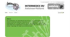 Desktop Screenshot of intermedex.nl